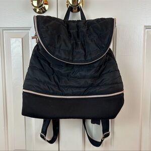 Stella & Dot Gym Yoga Black Backpack